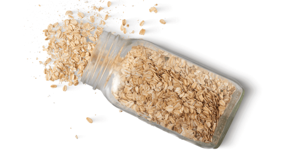 Oats can last for years when stored properly in glass Mason jars