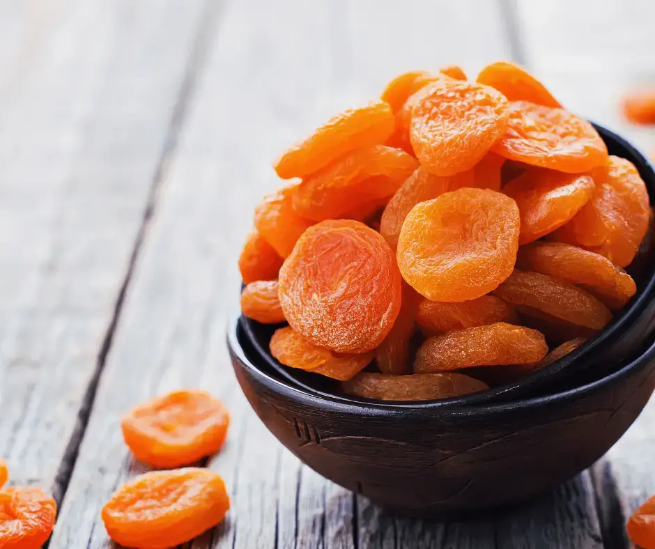 Dried apricots can last for years when stored properly.