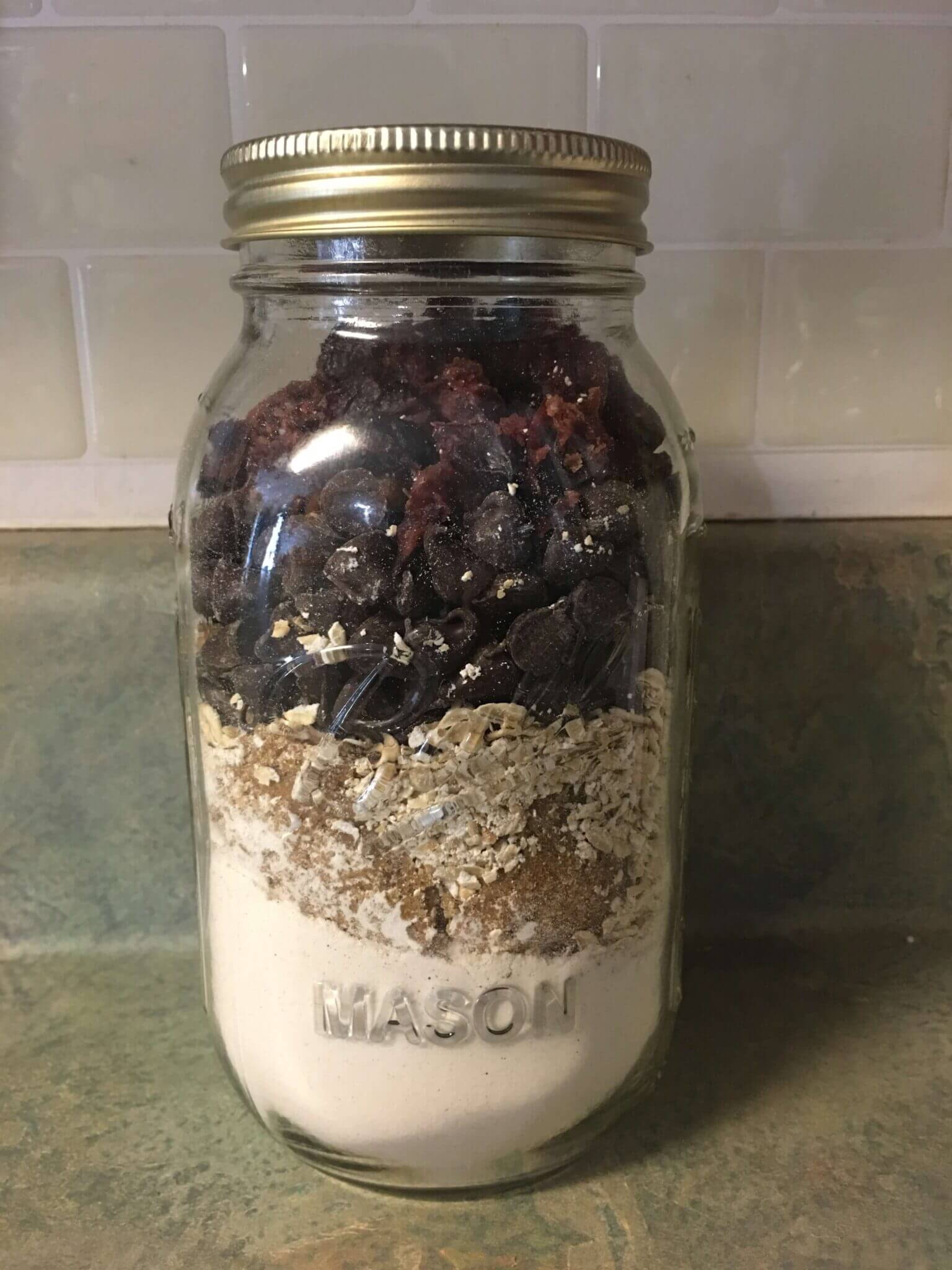 Cranberry Oatmeal Chocolate Chip Cookies [Jar mix] Food Prep Guide