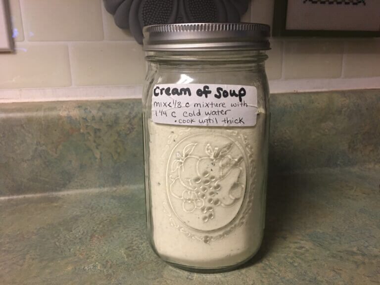 This cream of soup powder can replace all of your canned cream soups.