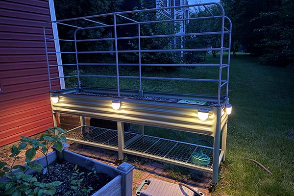 Vego-Solar-Lights-with-Elevated-Bed