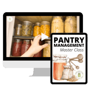 Pantry Management 101 Master Class