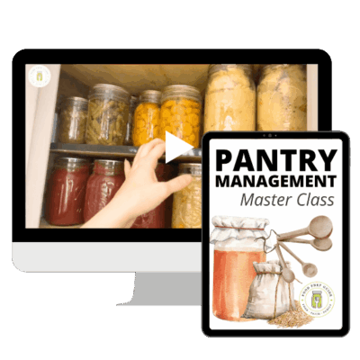 Pantry Management 101 Master Class