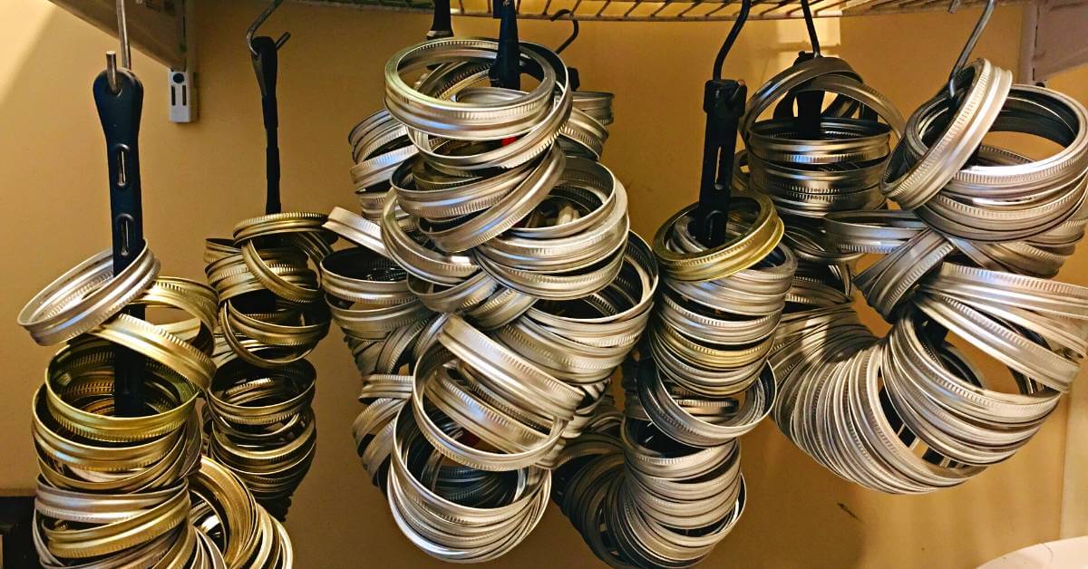 7 Ways to Store Canning Rings & Save Space Food Prep Guide