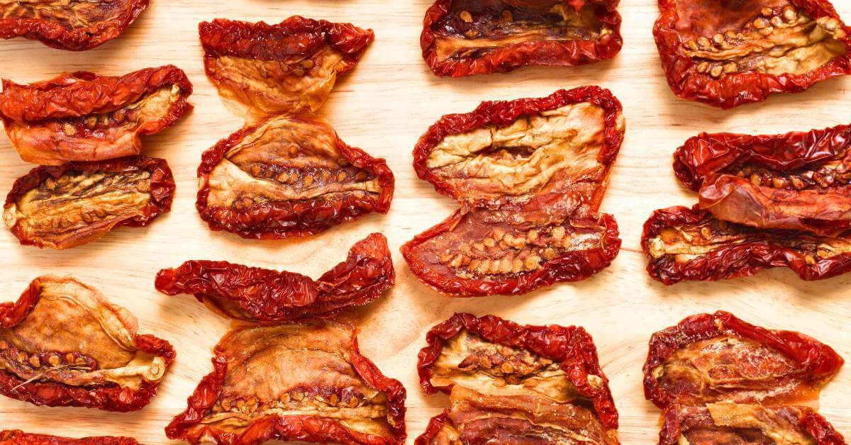Sun-dried tomatoes have a long shelf life when stored properly.