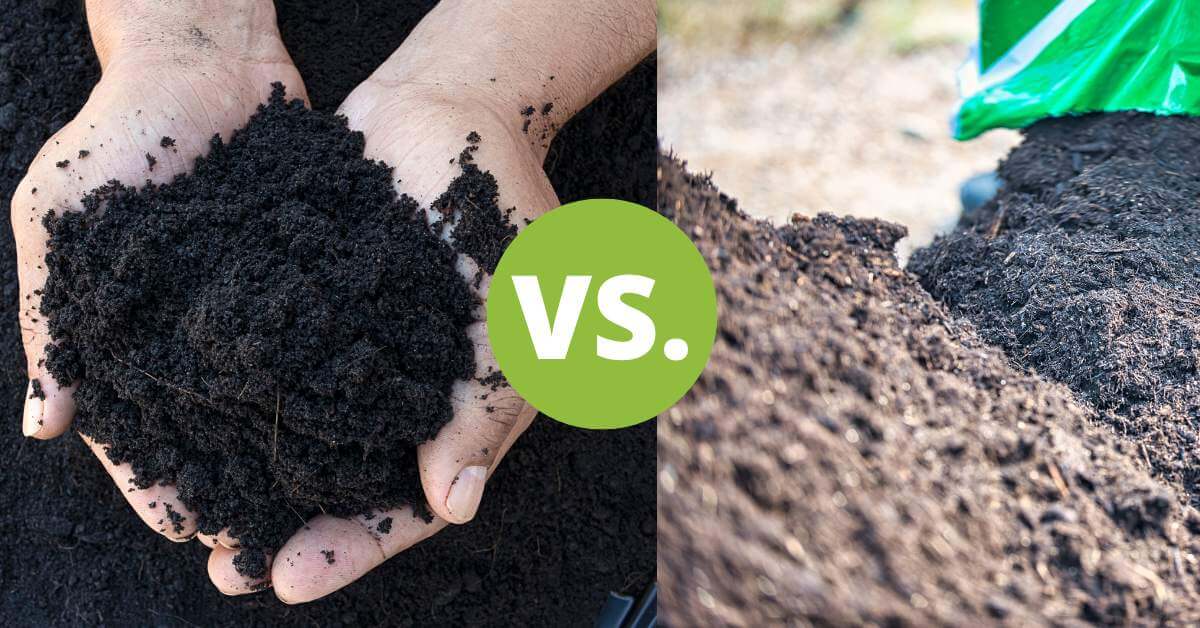Both loam and topsoil are useful for gardening.