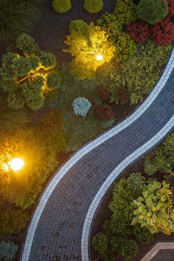 LED-Lit Pathways