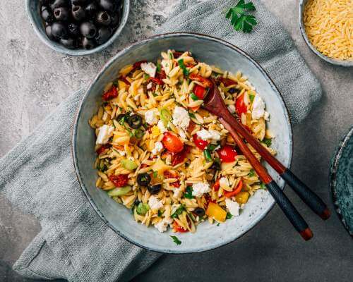 Mediterranean Orzo Salad