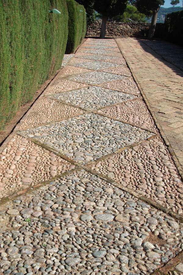 Mosaic Pebble Paths