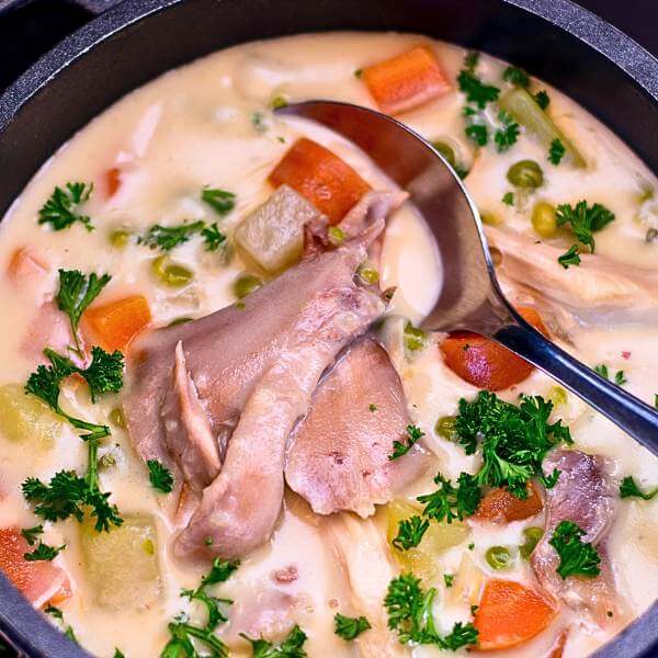 leftover turkey soup recipe