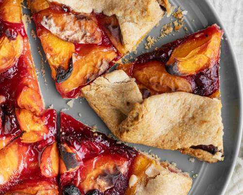 peach galette recipe