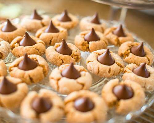 christmas-peanut-butter-blossom-cookies