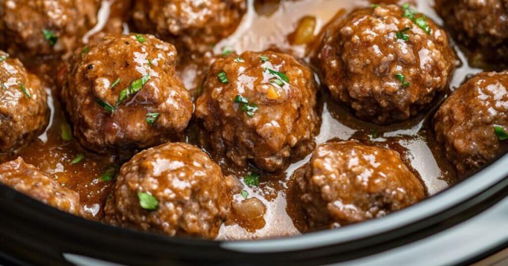 crockpot-salisbury-steak-meatballs