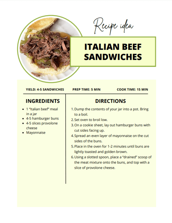 meals in jars sample page 2