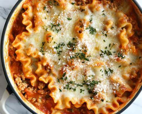 one pot lazy lasagna
