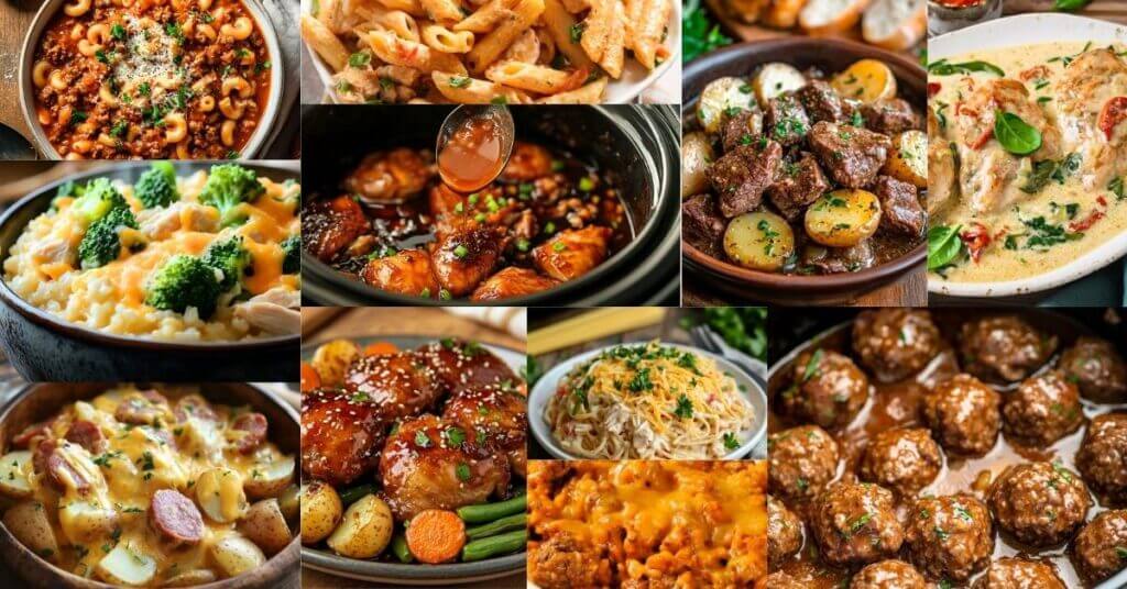 easy-crockpot-dinners-recipes