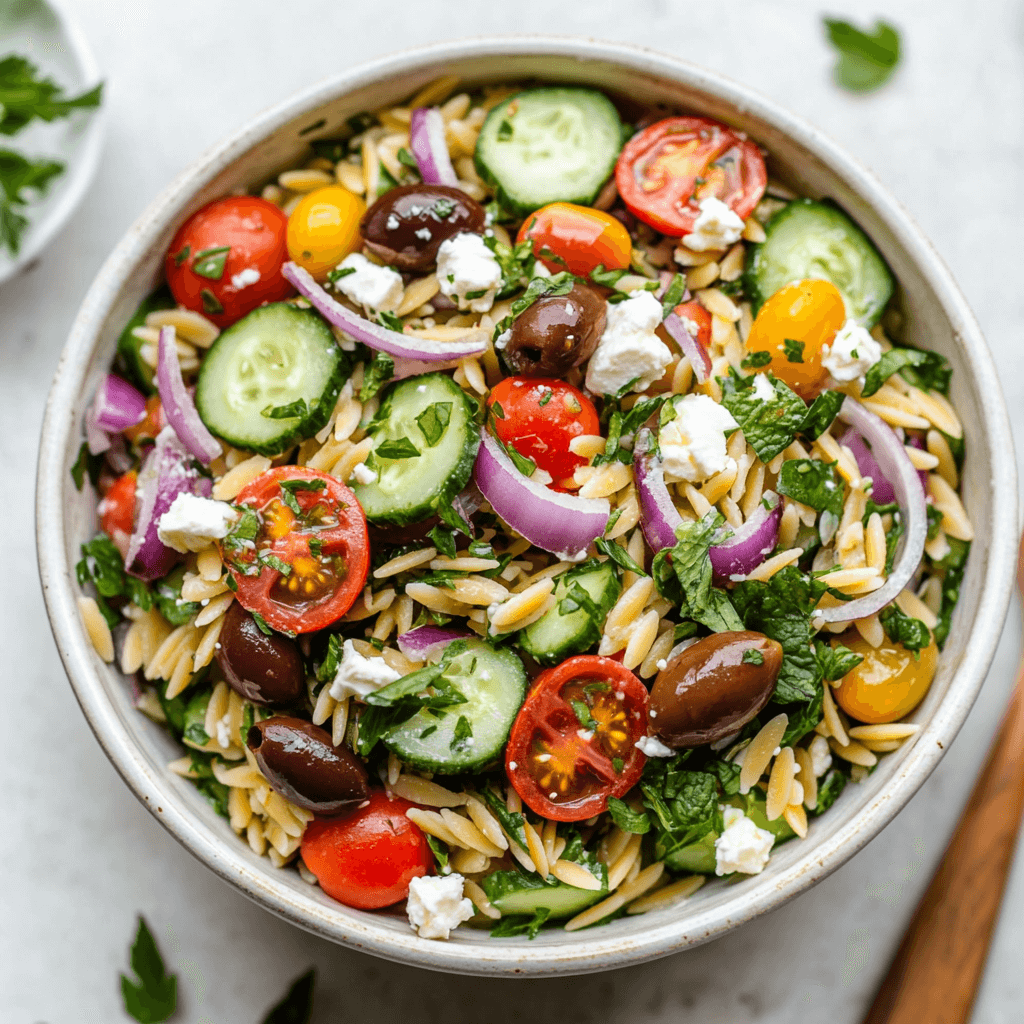 Mediterranean Orzo Salad