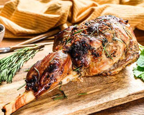 roast leg of lamb