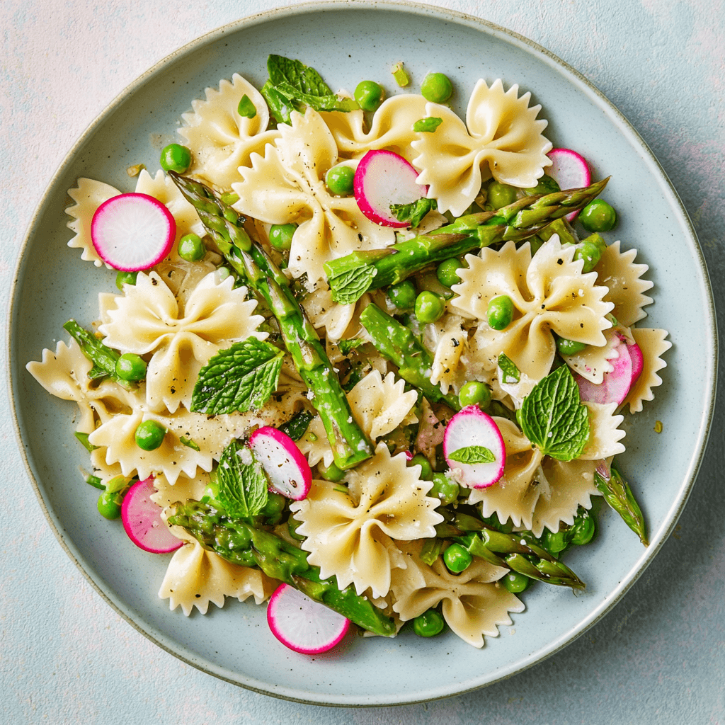 Spring Vegetable Pasta Salad