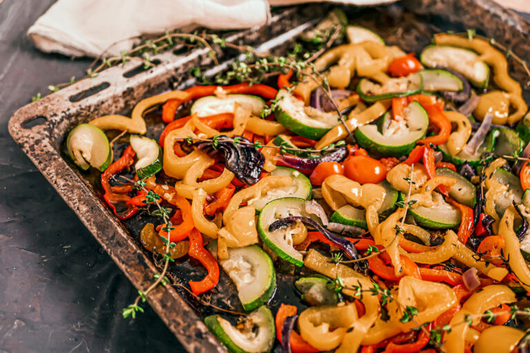 Baked Sheet Pan Vegetables