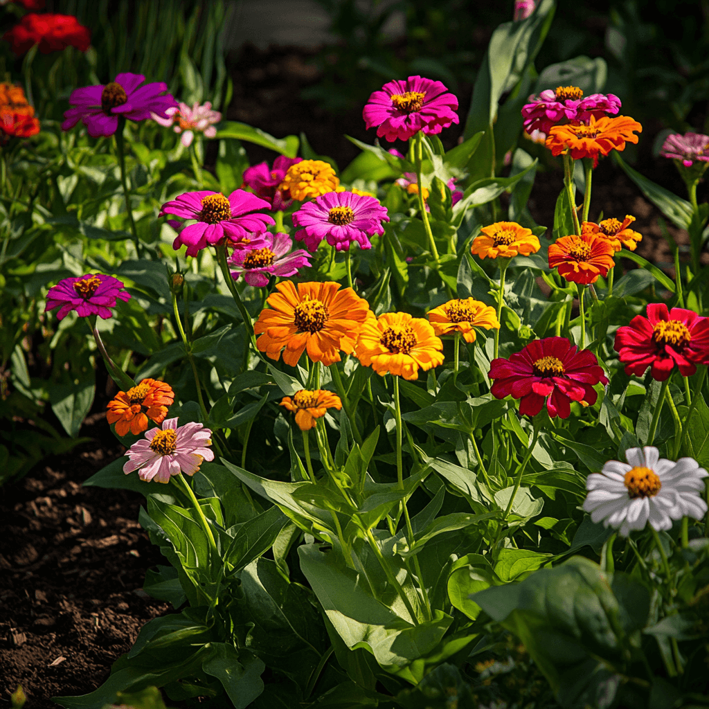 companion planting  cut flower garden ideas