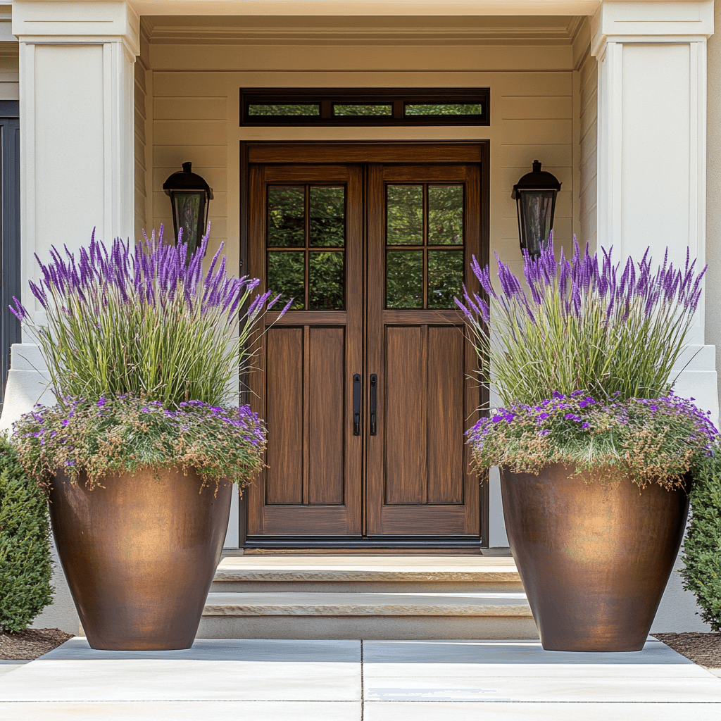 statement entrance planters front garden ideas