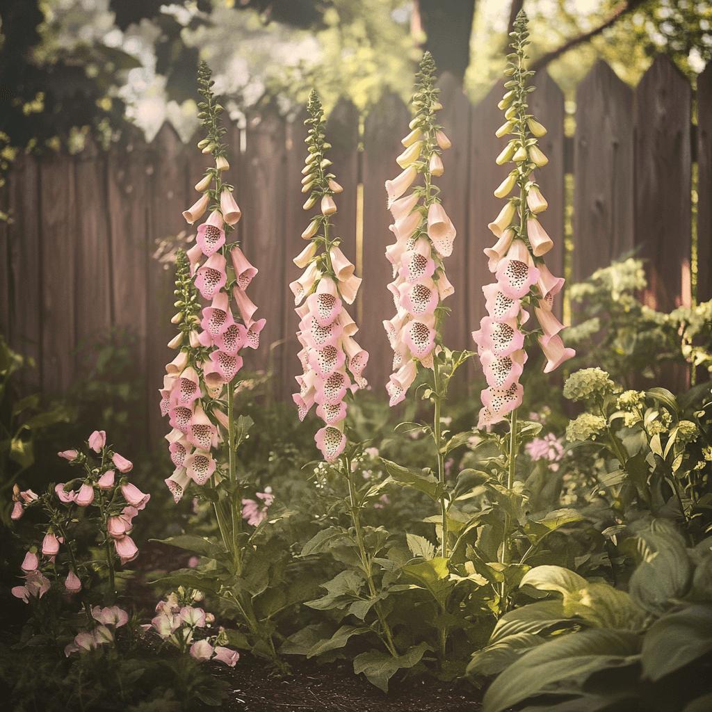 foxglove tall perennial flower