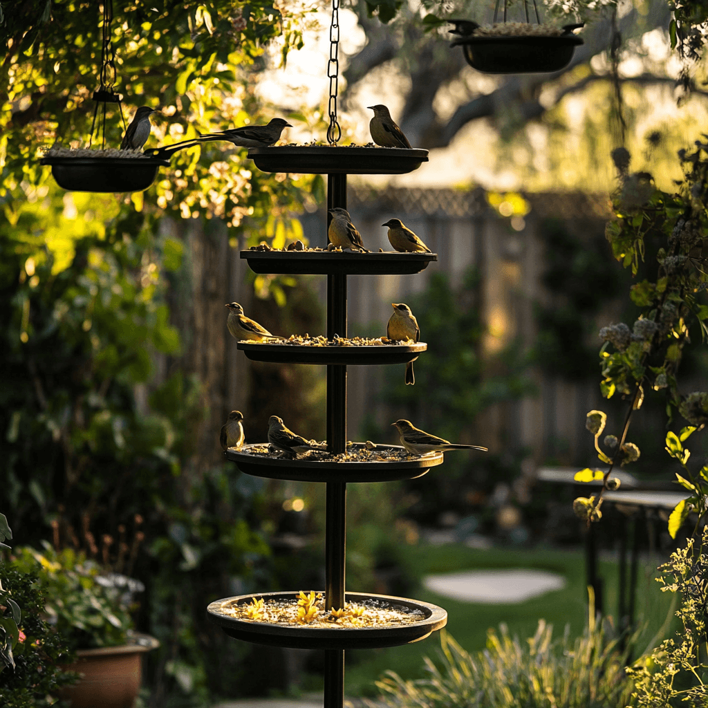 multi-tiered-bird-feeder-garden