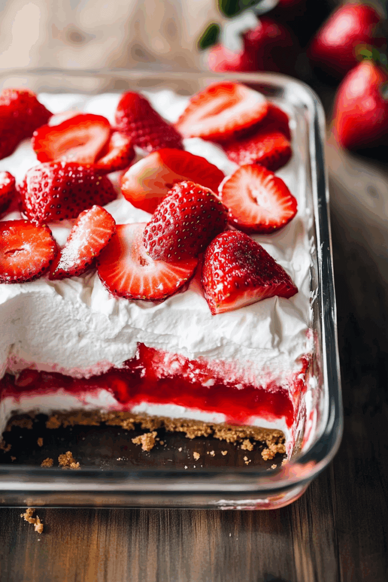 strawberry-lasagna