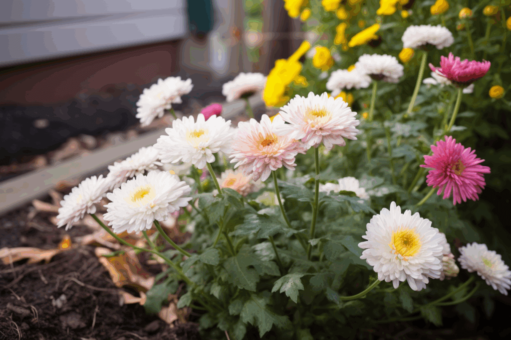 chrysanthemums