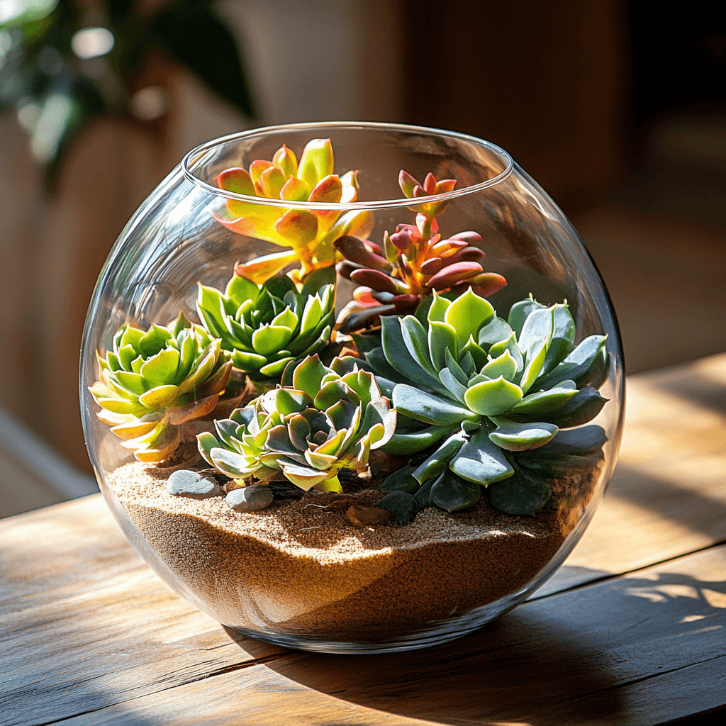 succulent terrariums tiny garden ideas