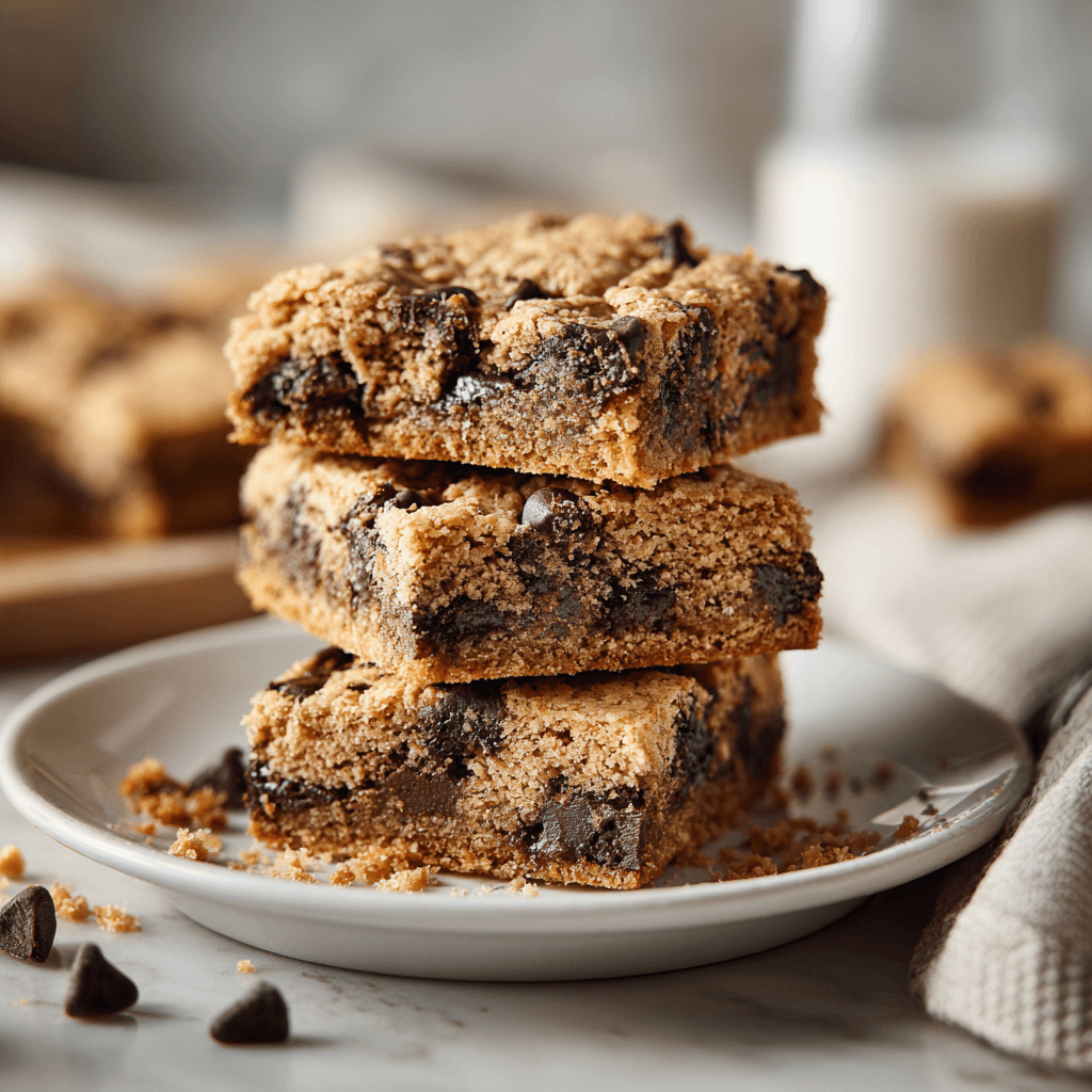 chocolate chip cookie bars