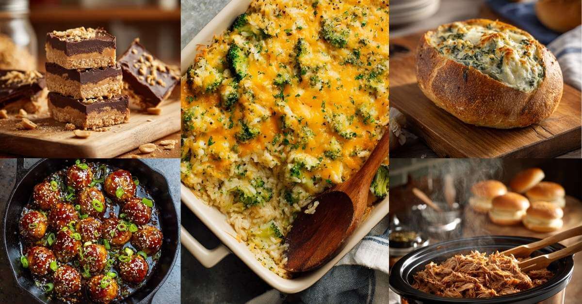 11 show stopping potluck recipes that need 7 ingredients or less