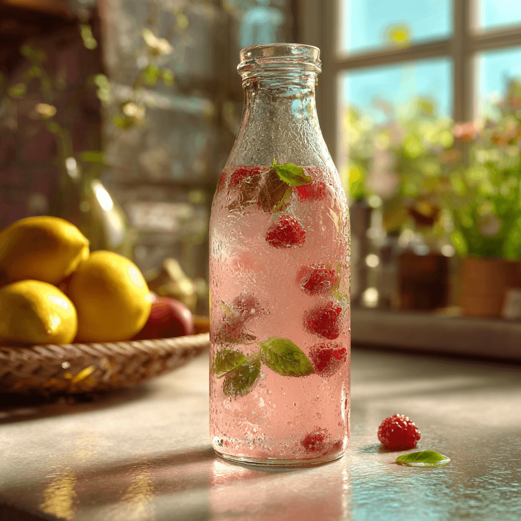 berry basil lemonade