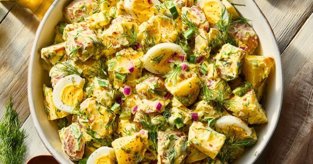 cold dill pickle salad