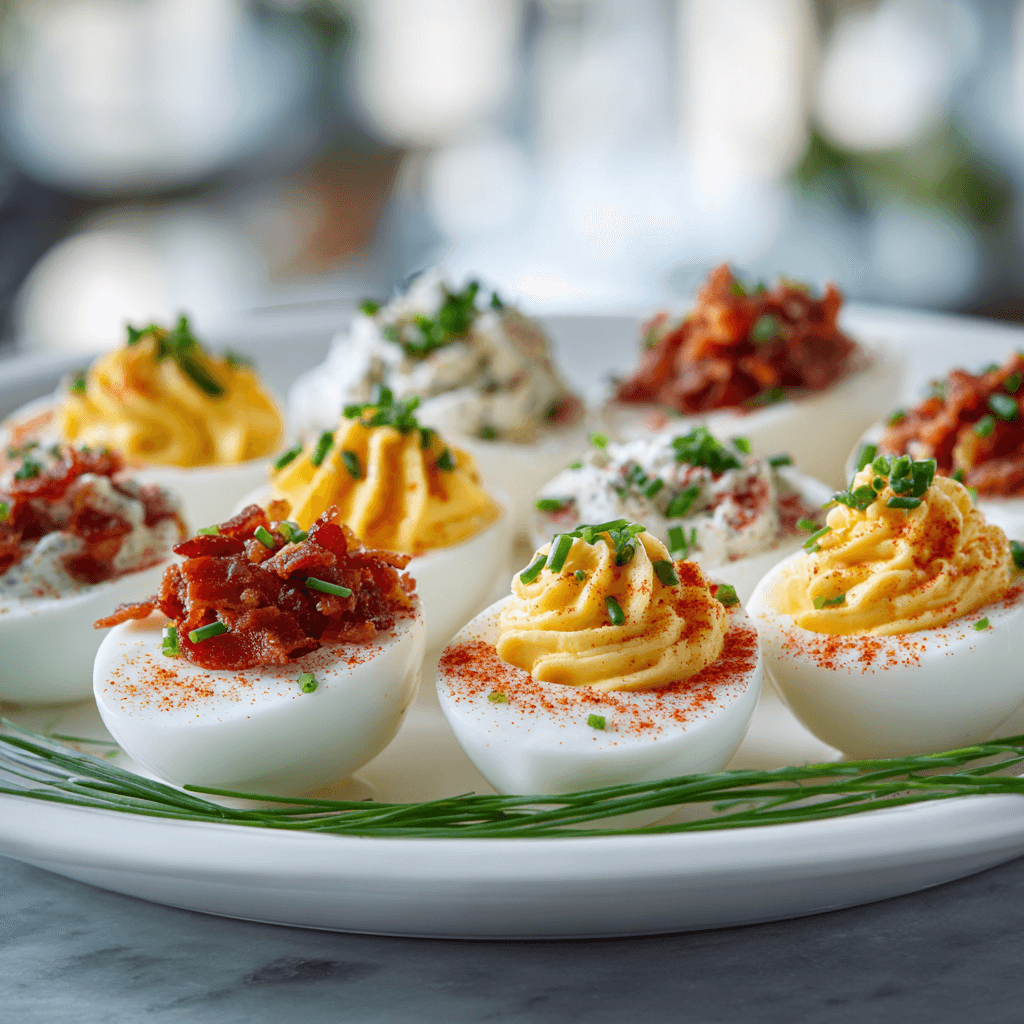 deviled eggs