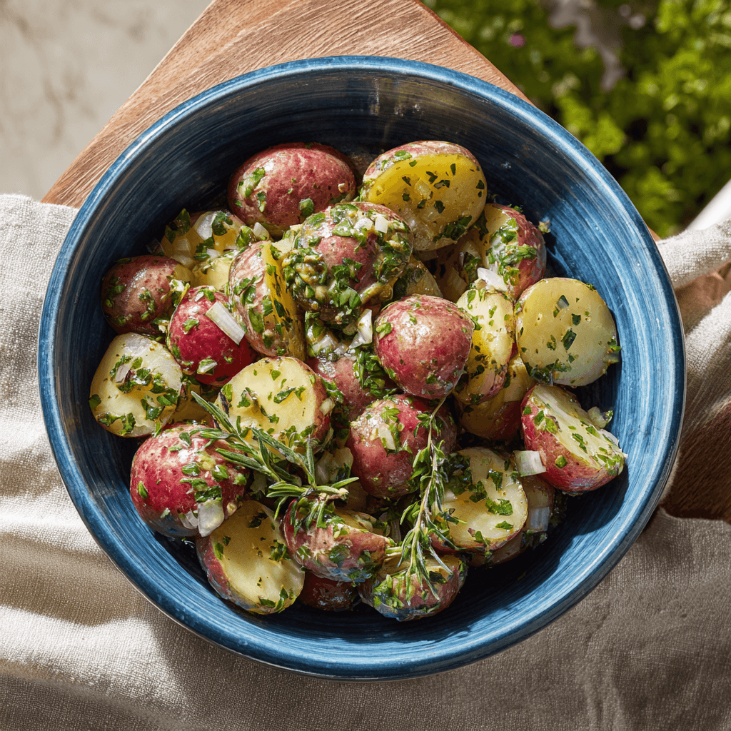 no-mayo potato salad