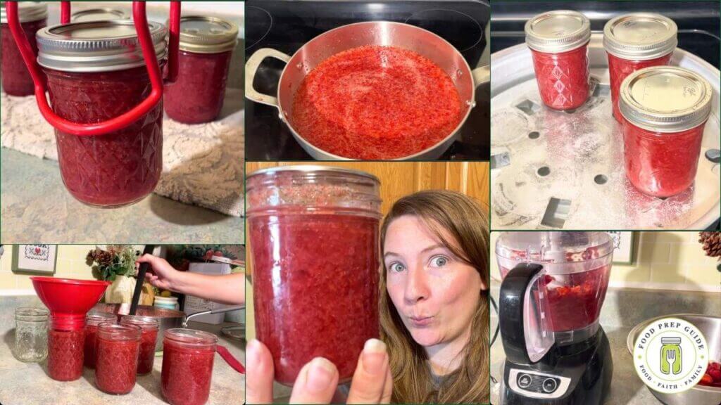 strawberry sauce