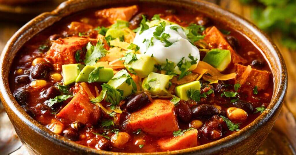 sweet potato chilli