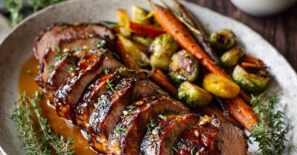 Maple Glazed Pork Tenderloin