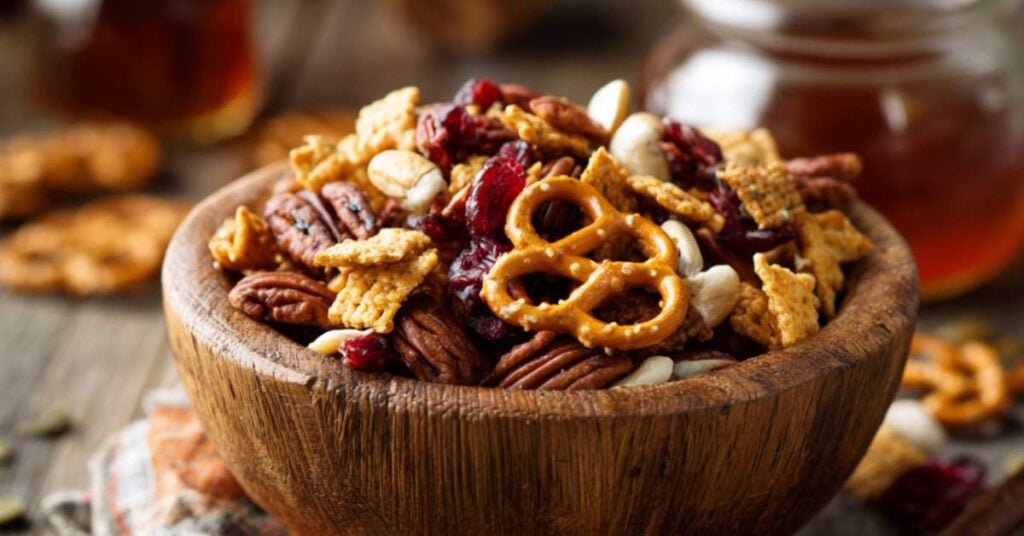 homemade fall snack mix