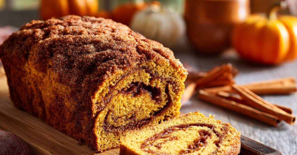 pumpkin bread.