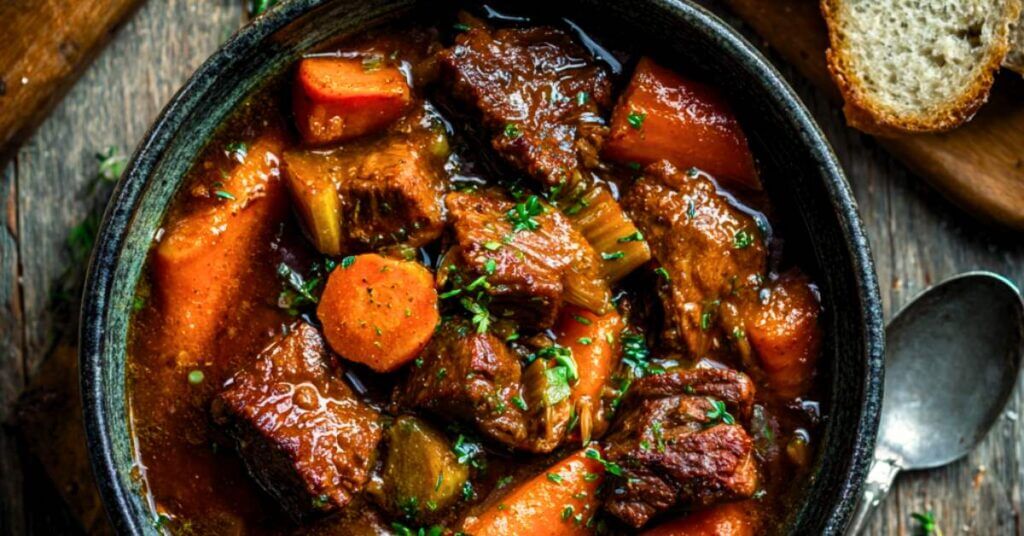 sweet potato beef stew