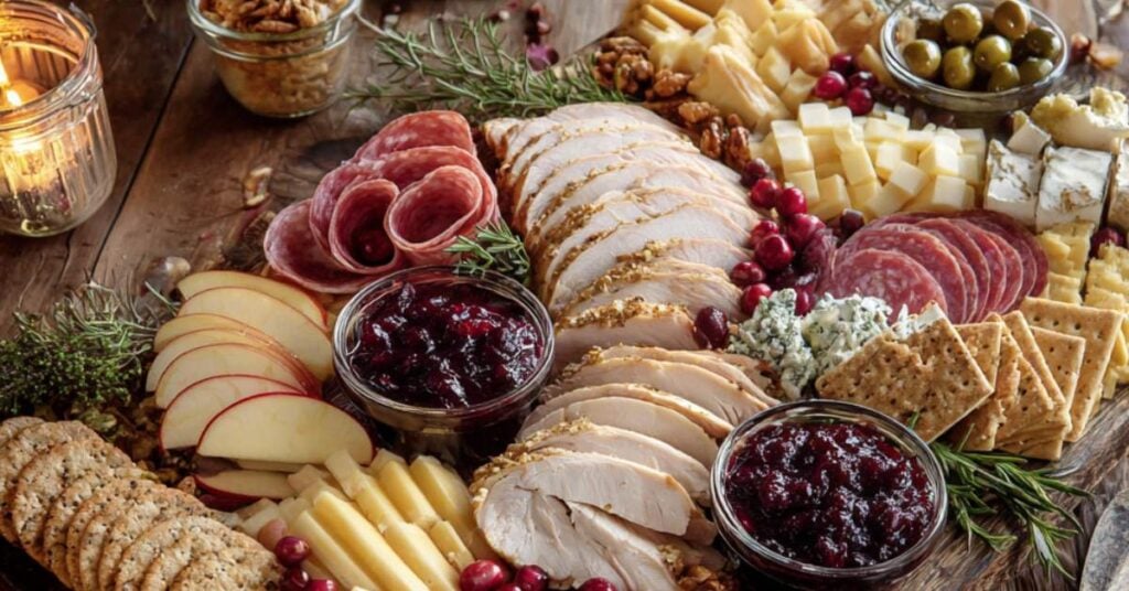 turkey charcuterie board