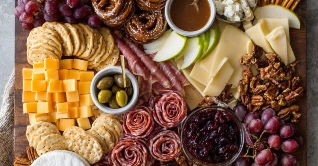 autumn charcuterie board