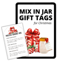 Christmas Gift Tags [Companion to the Mix in Jars Cookbook]