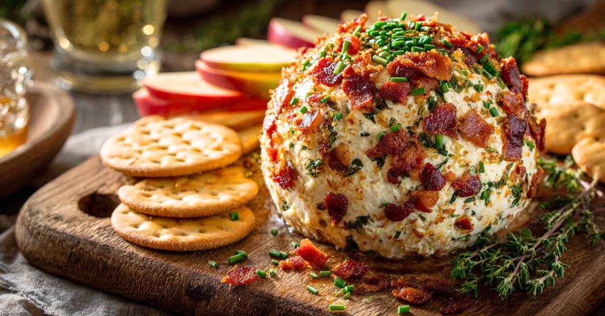 maple-bacon-cheese-ball-appetizer