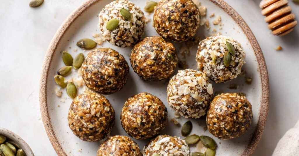 pumpkin energy balls