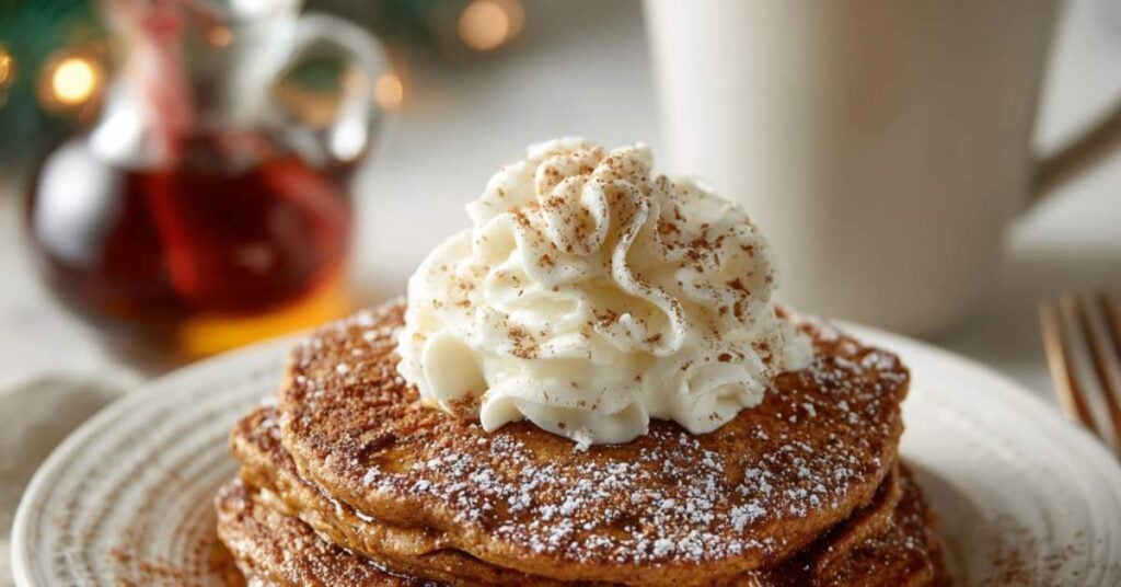 gingerbread pancakes