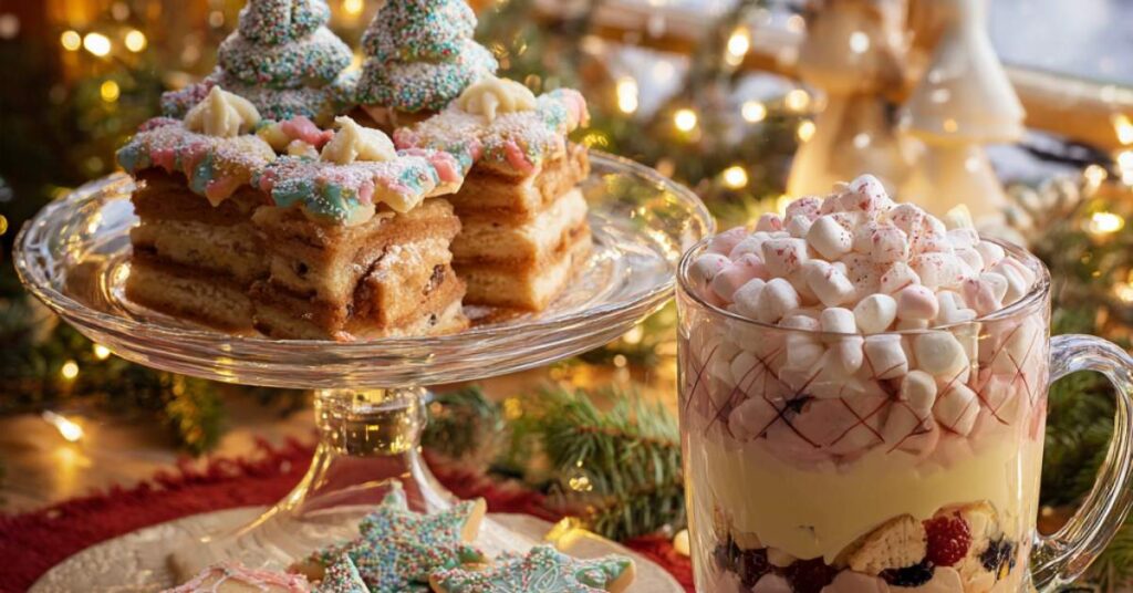 hot cocoa and cookies